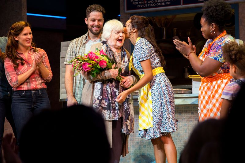 Photo Coverage: June Squibb Takes Her First Bows in WAITRESS — photo 11 of 19