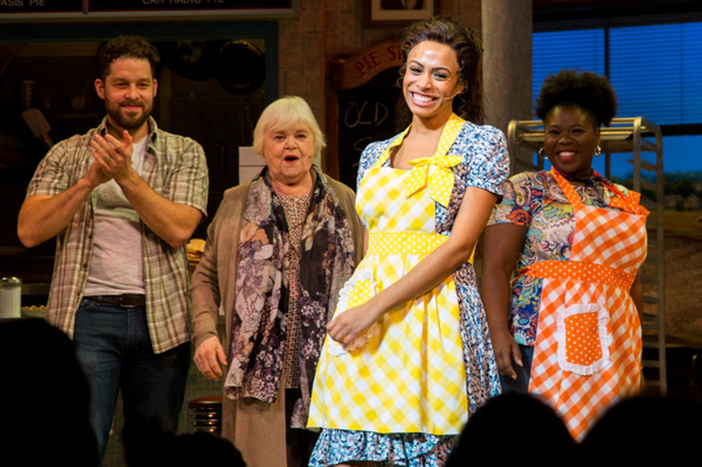 Photo Coverage: June Squibb Takes Her First Bows in WAITRESS  Image