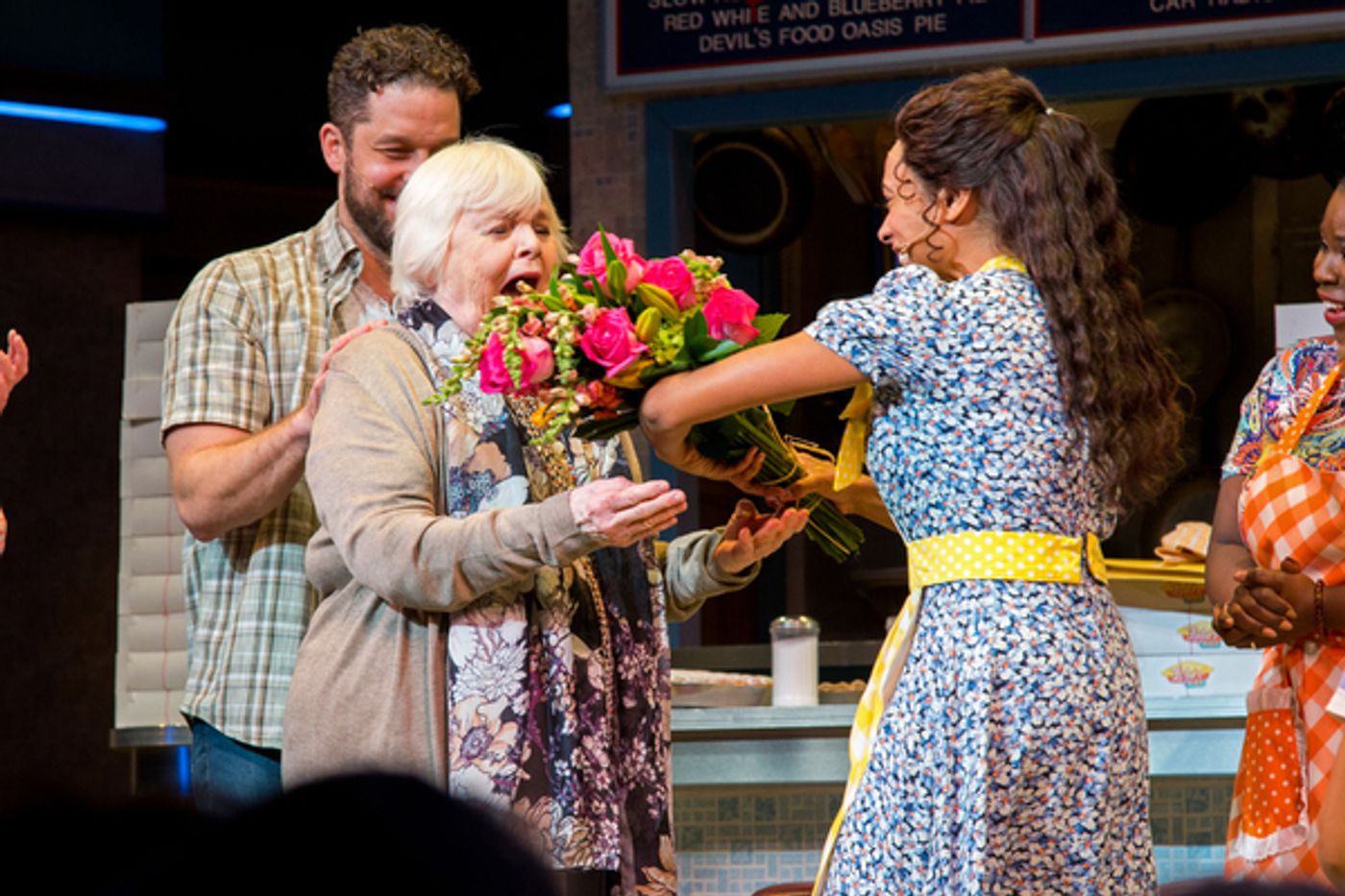 Photo Coverage: June Squibb Takes Her First Bows in WAITRESS  Image