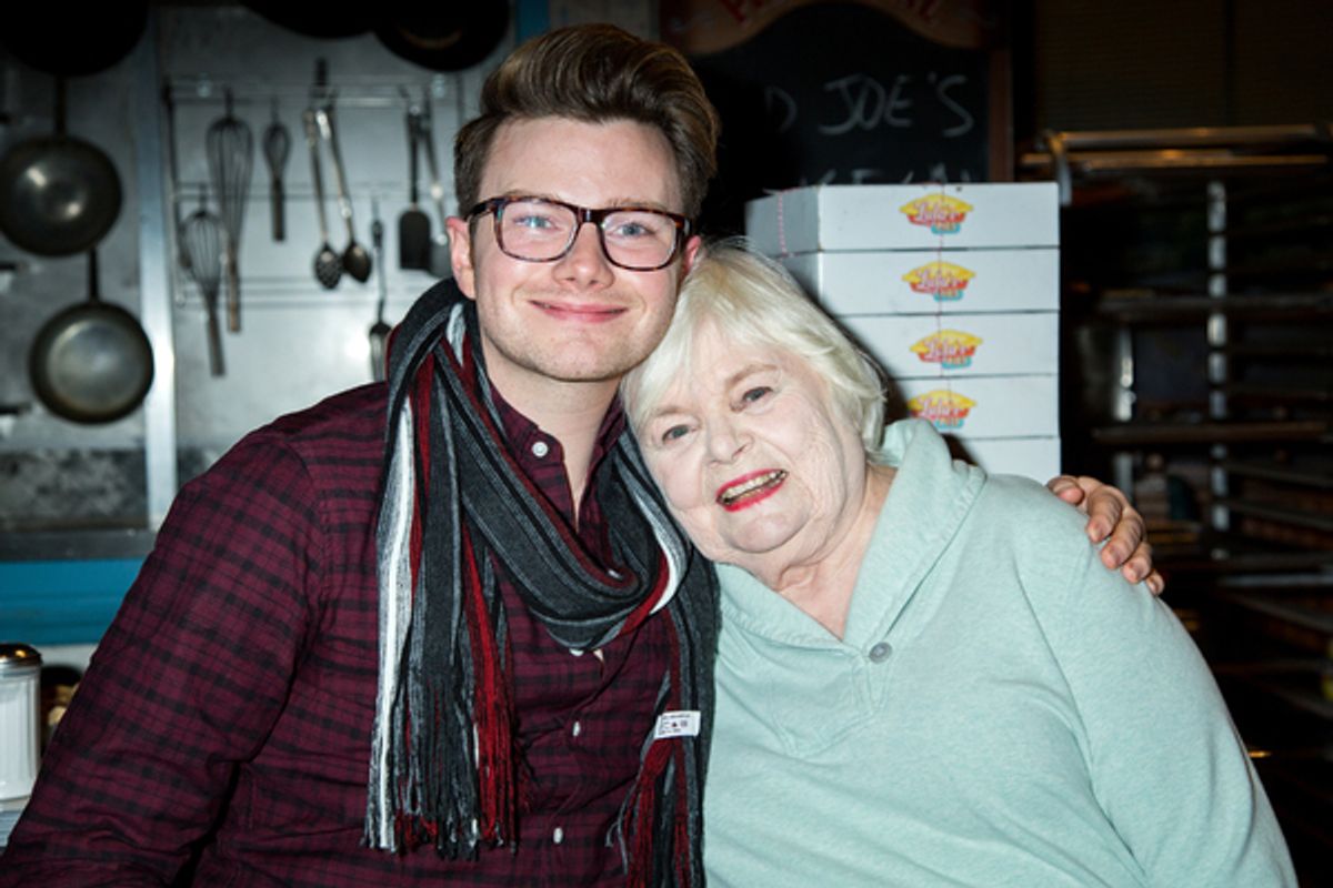 Chris Colfer, June Squibb at 