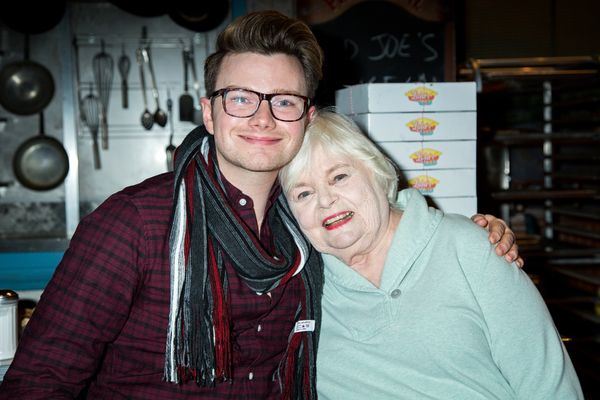 Chris Colfer, June Squibb Photo