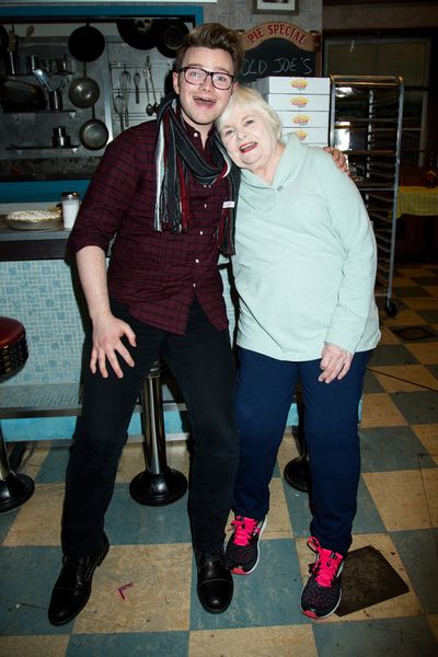 Chris Colfer, June Squibb Photo
