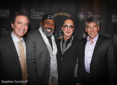 Michel Lavine Music Director, Ben Vereen, Paul Shaffer, Stephen Schwartz Photo