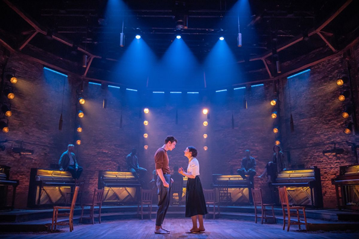 Matthew Needham and Patsy Ferran at 