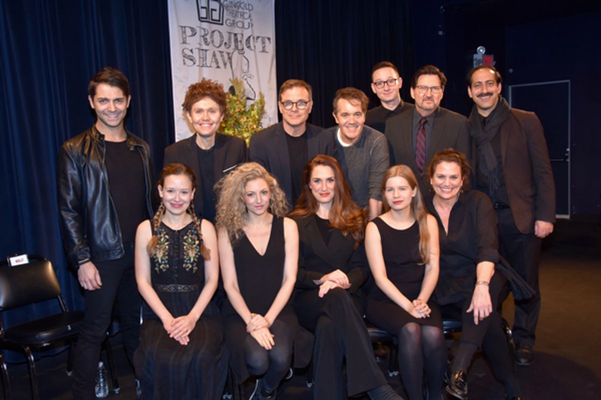 Michael Raver, Doug Plaut, Drew McVety, Derek Smith, Barrett Leddy, Warren Kelley, James Rana, Molly Ranson, Lauren Molina, Caroline Kinsolving, Emma Wisniewski and Cady Huffman at 