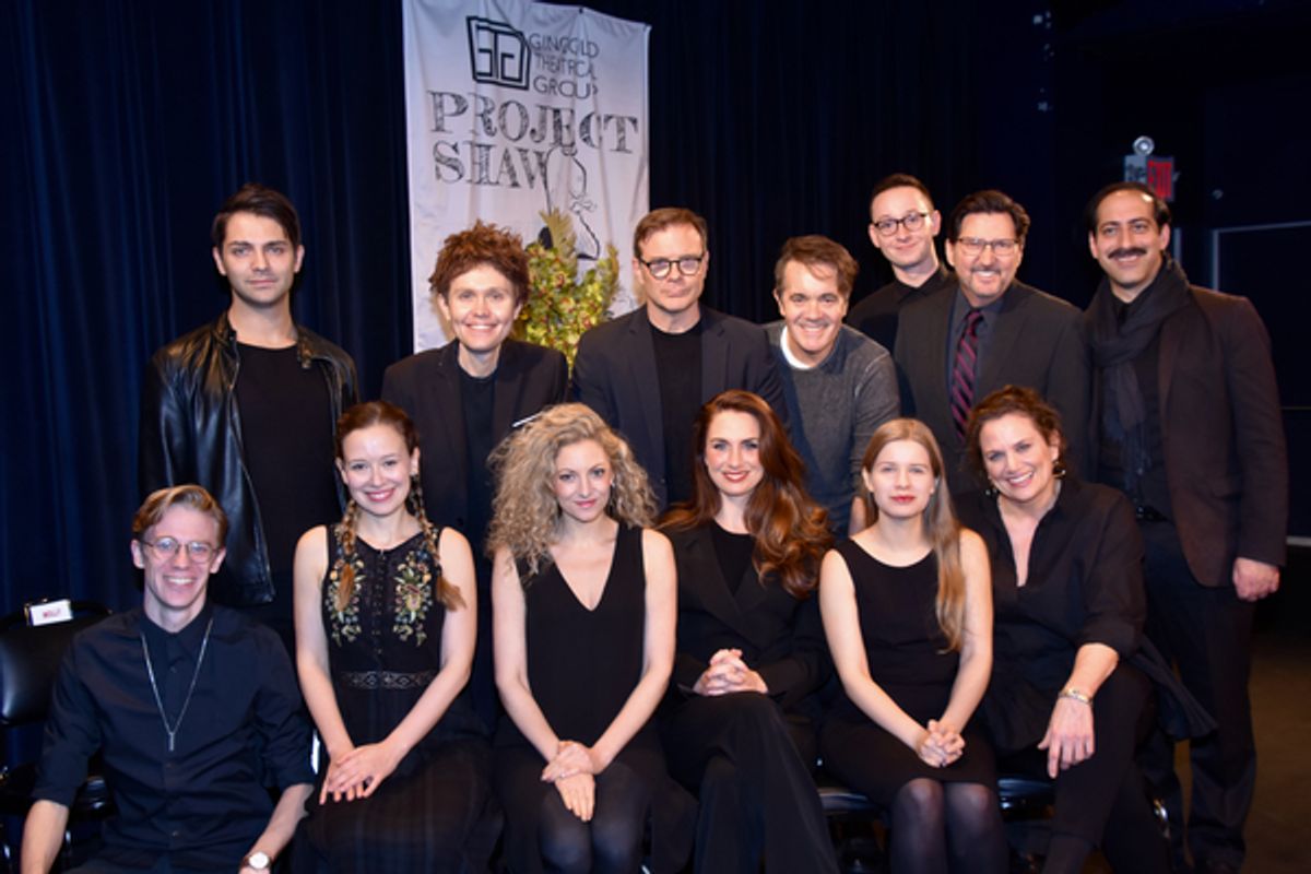 Michael Raver, Doug Plaut, Drew McVety, Derek Smith, Barrett Leddy, Warren Kelley, James Rana, Kyle Sherman, Molly Ranson, Lauren Molina, Caroline Kinsolving, Emma Wisniewski and Cady Huffman at 