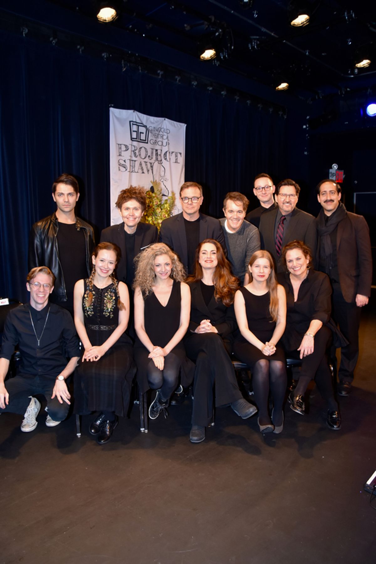 Michael Raver, Doug Plaut, Drew McVety, Derek Smith, Barrett Leddy, Warren Kelley, James Rana, Kyle Sherman, Molly Ranson, Lauren Molina, Caroline Kinsolving, Emma Wisniewski and Cady Huffman at 