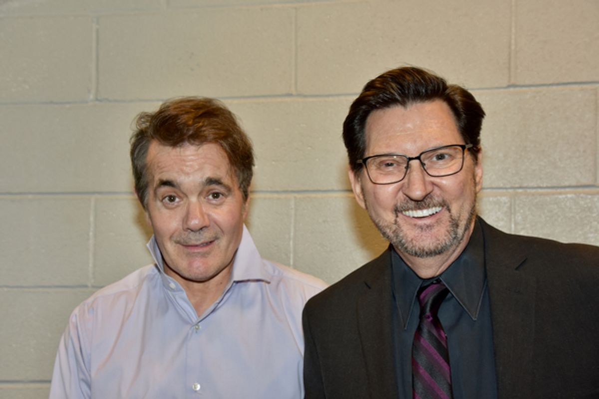 Derek Smith and Warren Kelley at 