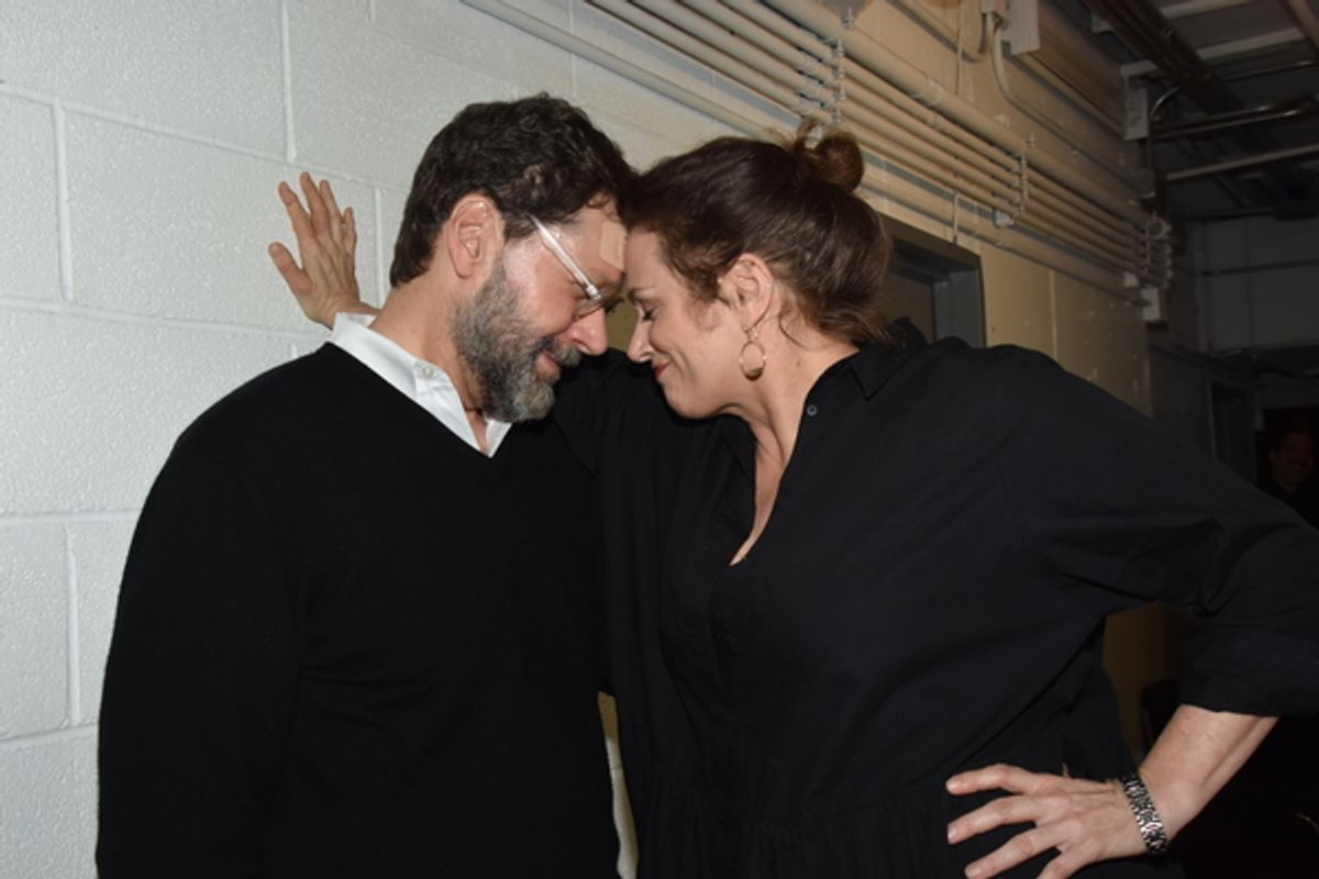 David Staller and Cady Huffman at 