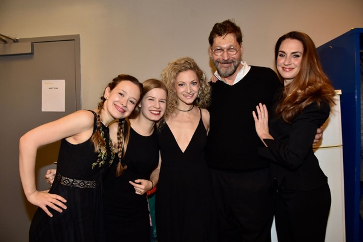 Molly Ranson, Emma Wisniewski, Luren Molina, David Staller and Caroline Kinsolving at 