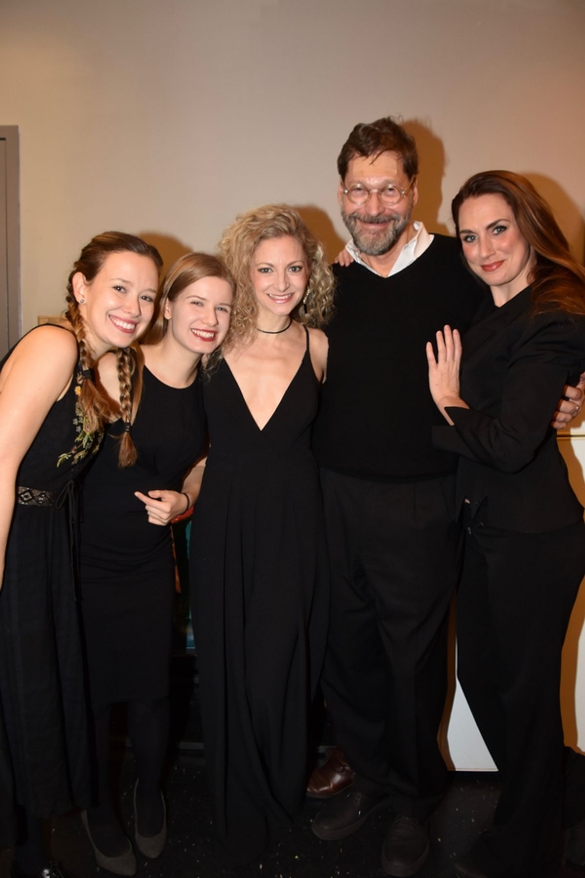 Molly Ranson, Emma Wisniewski, Luren Molina, David Staller and Caroline Kinsolving at 