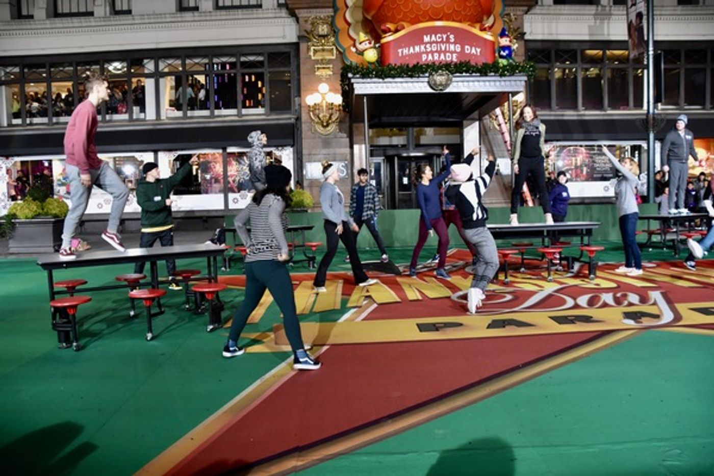 Photo Coverage: MY FAIR LADY, MEAN GIRLS & More Rehearse for Macy's Thanksgiving Day Parade! Photo Coverage: MY FAIR LADY, MEAN GIRLS & More Rehearse for Macy's Thanksgiving Day Parade! Image