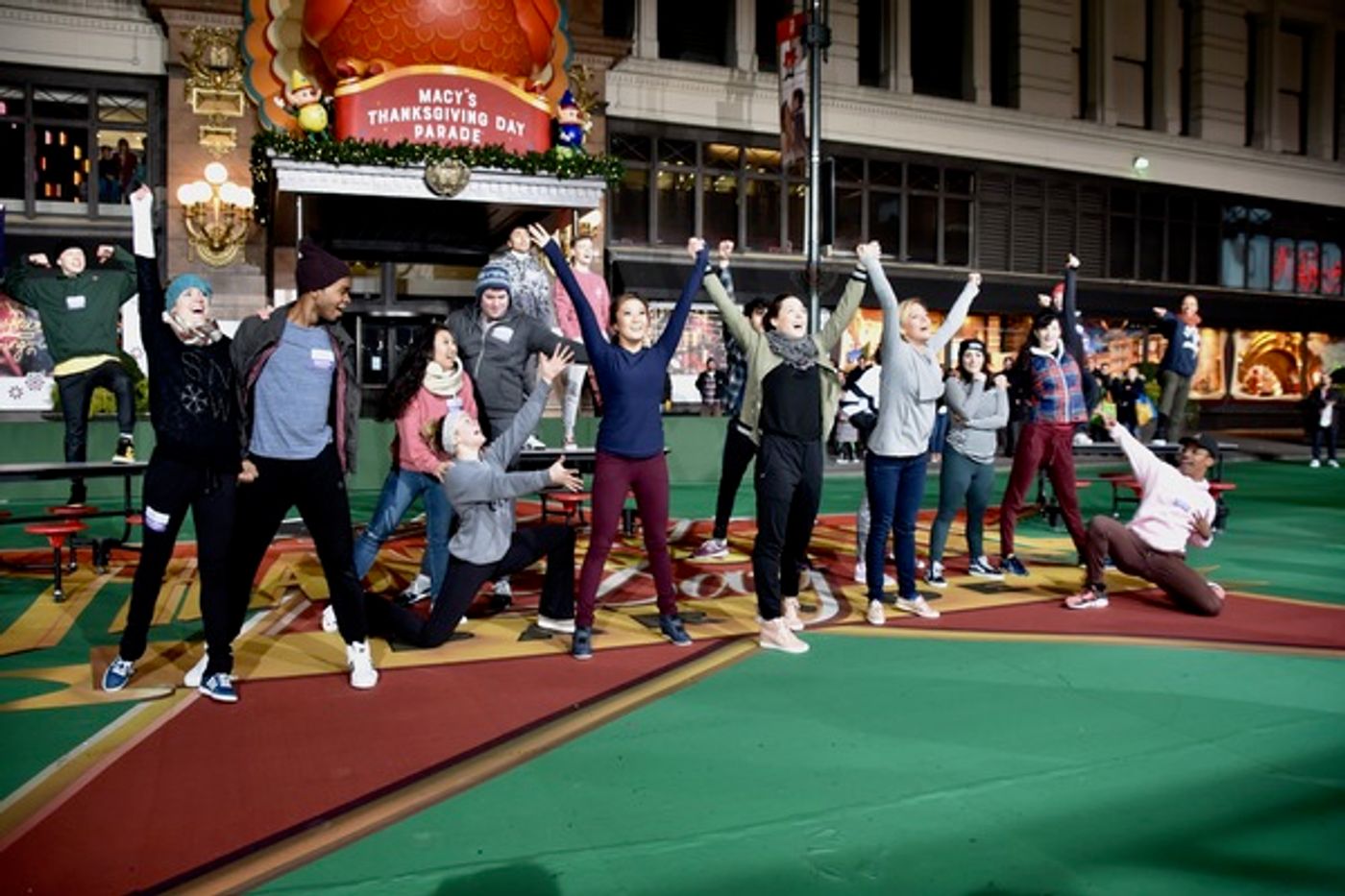 Photo Coverage: MY FAIR LADY, MEAN GIRLS & More Rehearse for Macy's Thanksgiving Day Parade! Photo Coverage: MY FAIR LADY, MEAN GIRLS & More Rehearse for Macy's Thanksgiving Day Parade! Image