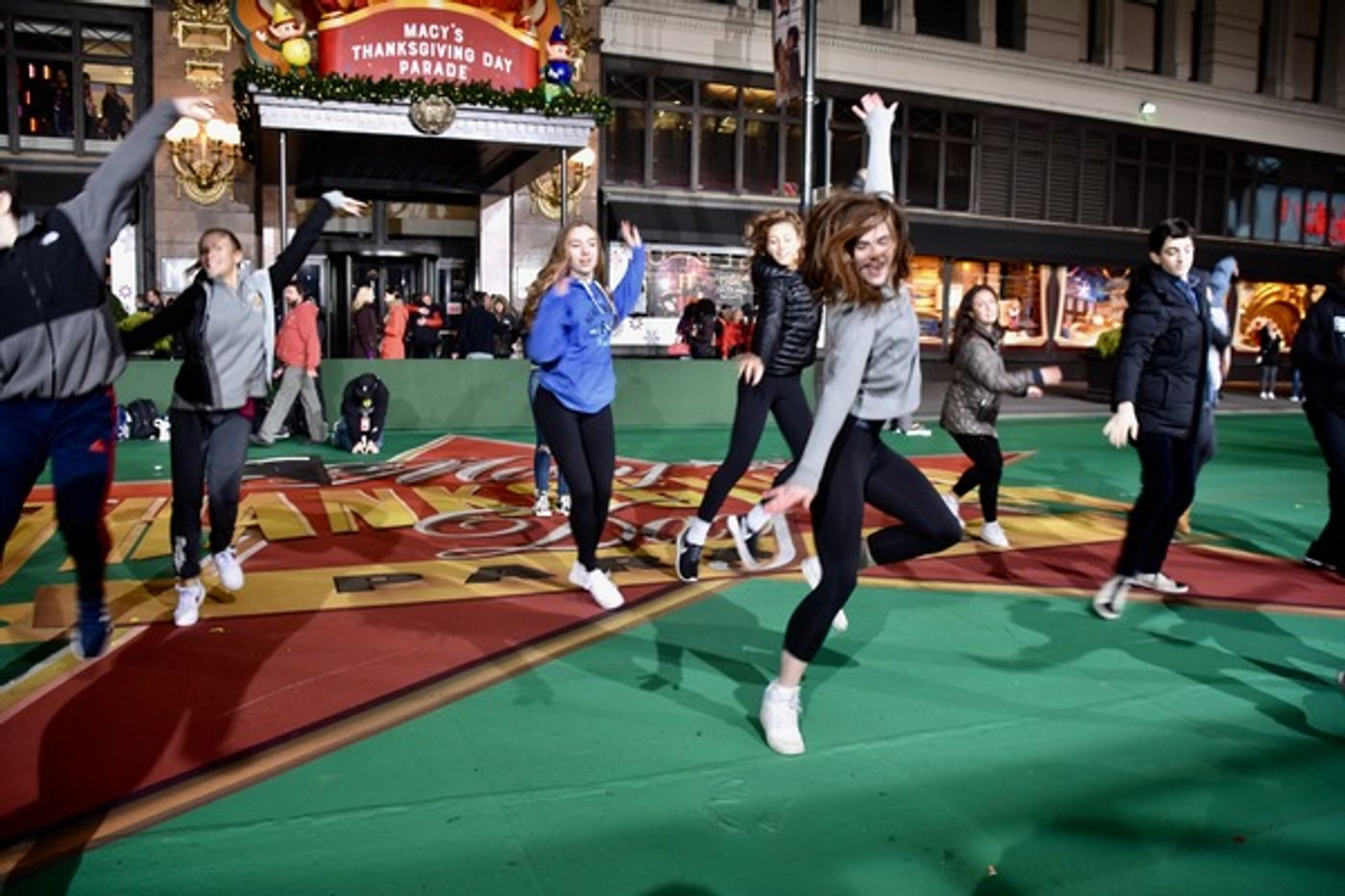 Photo Coverage: MY FAIR LADY, MEAN GIRLS & More Rehearse for Macy's Thanksgiving Day Parade! Photo Coverage: MY FAIR LADY, MEAN GIRLS & More Rehearse for Macy's Thanksgiving Day Parade! Image