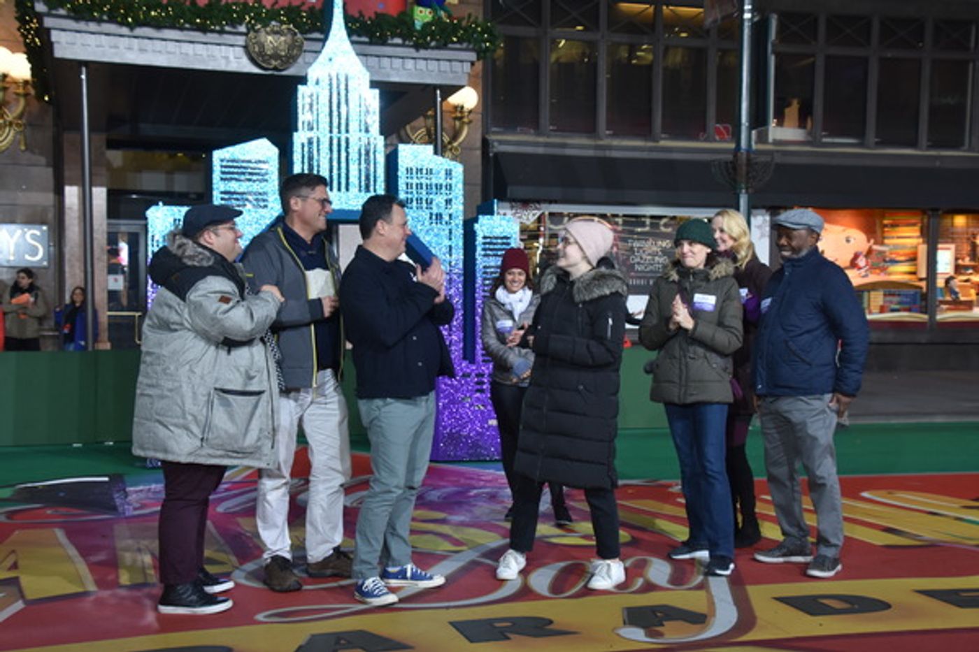 Photo Coverage: MY FAIR LADY, MEAN GIRLS & More Rehearse for Macy's Thanksgiving Day Parade! Photo Coverage: MY FAIR LADY, MEAN GIRLS & More Rehearse for Macy's Thanksgiving Day Parade! Image