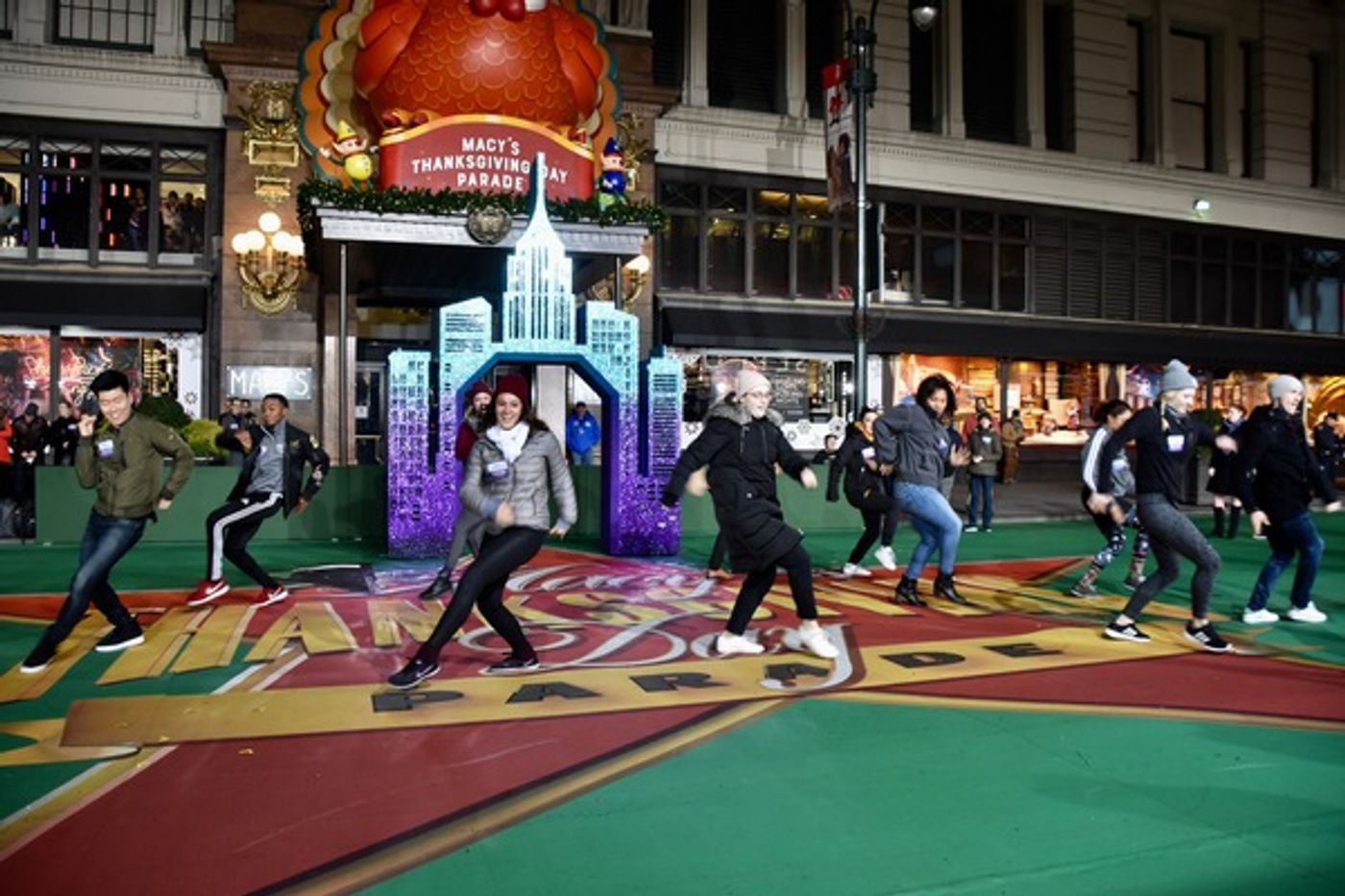 Photo Coverage: MY FAIR LADY, MEAN GIRLS & More Rehearse for Macy's Thanksgiving Day Parade! Photo Coverage: MY FAIR LADY, MEAN GIRLS & More Rehearse for Macy's Thanksgiving Day Parade! Image