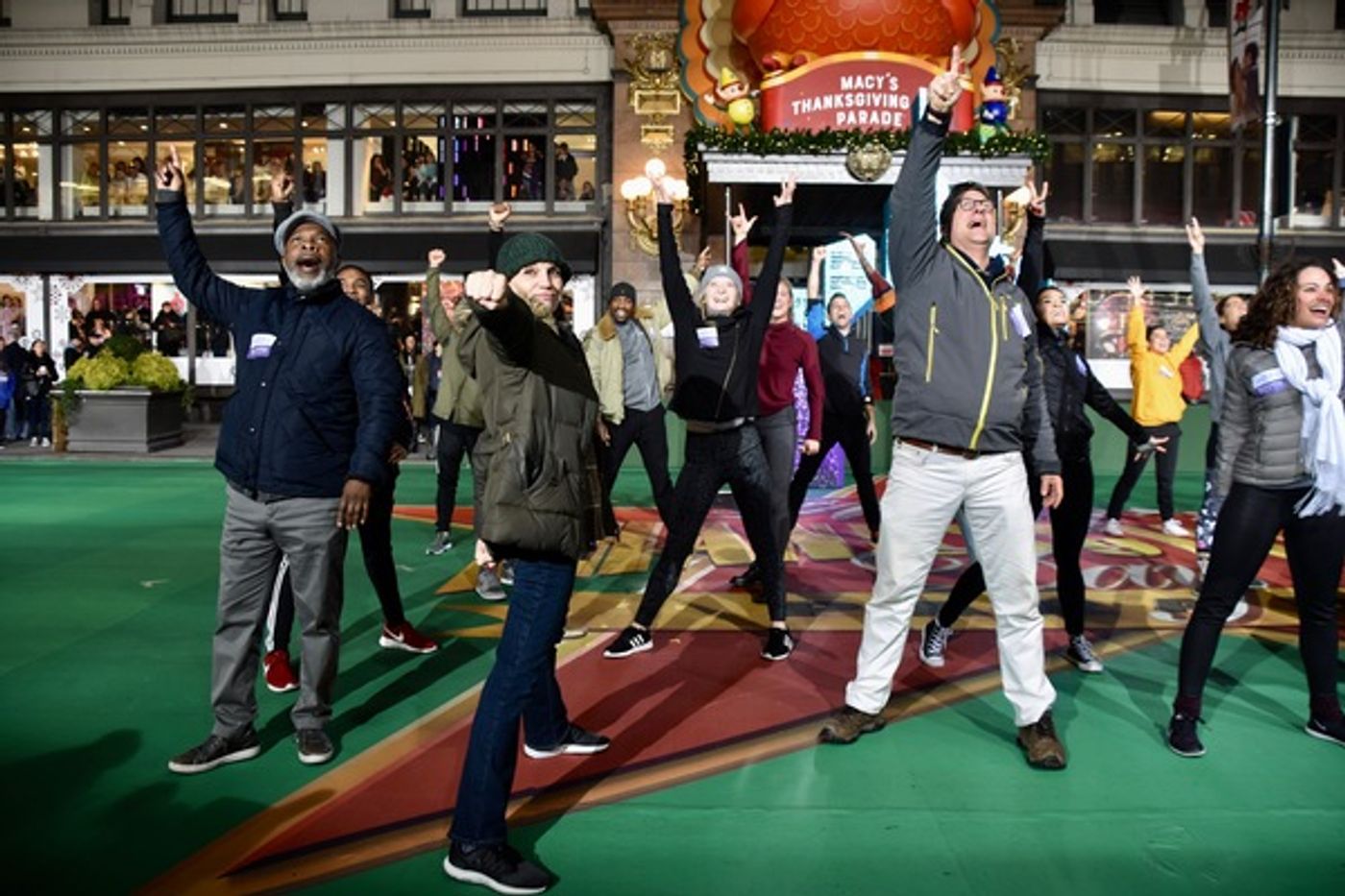 Photo Coverage: MY FAIR LADY, MEAN GIRLS & More Rehearse for Macy's Thanksgiving Day Parade! Photo Coverage: MY FAIR LADY, MEAN GIRLS & More Rehearse for Macy's Thanksgiving Day Parade! Image