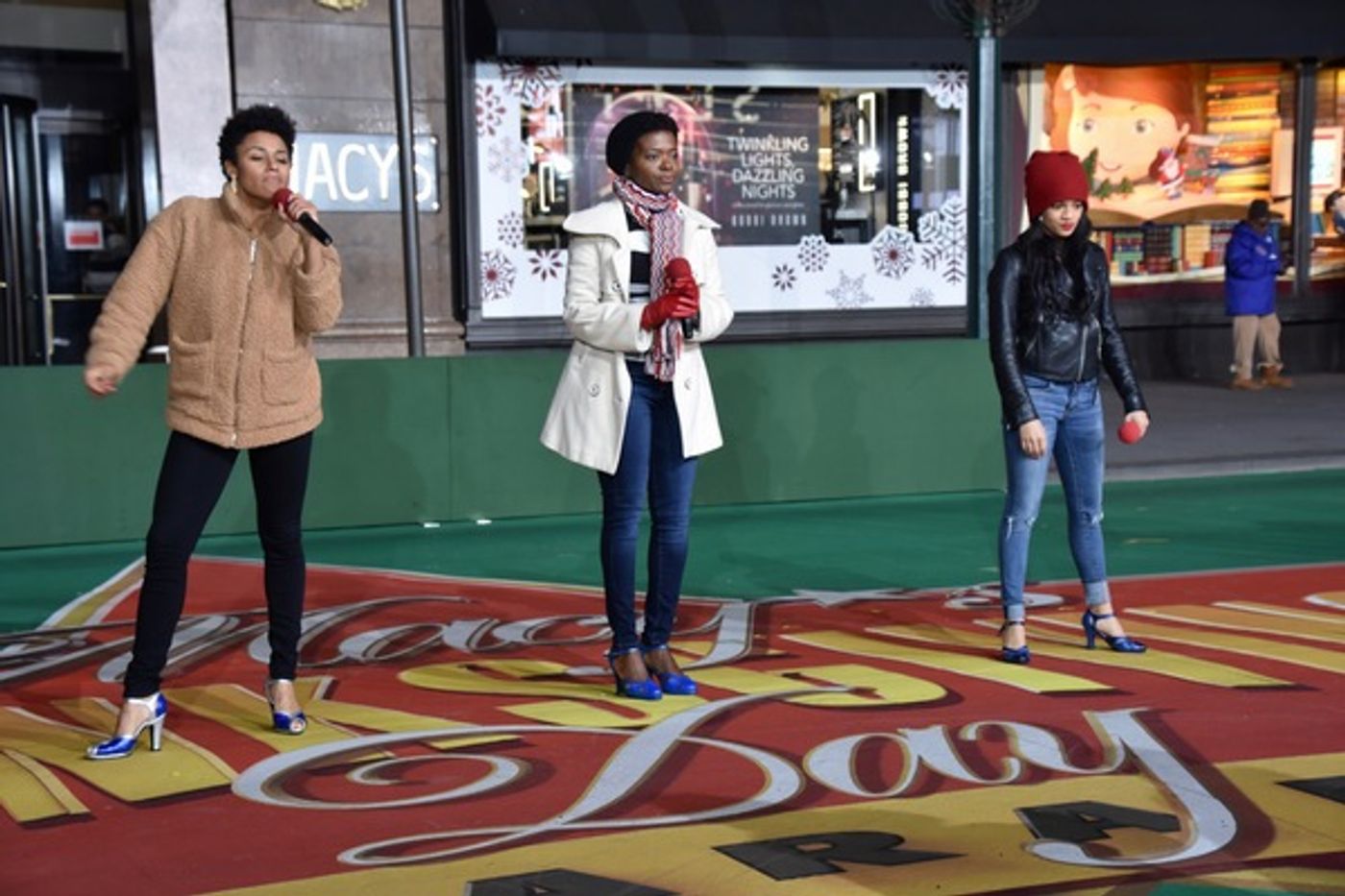 Photo Coverage: MY FAIR LADY, MEAN GIRLS & More Rehearse for Macy's Thanksgiving Day Parade! Photo Coverage: MY FAIR LADY, MEAN GIRLS & More Rehearse for Macy's Thanksgiving Day Parade! Image