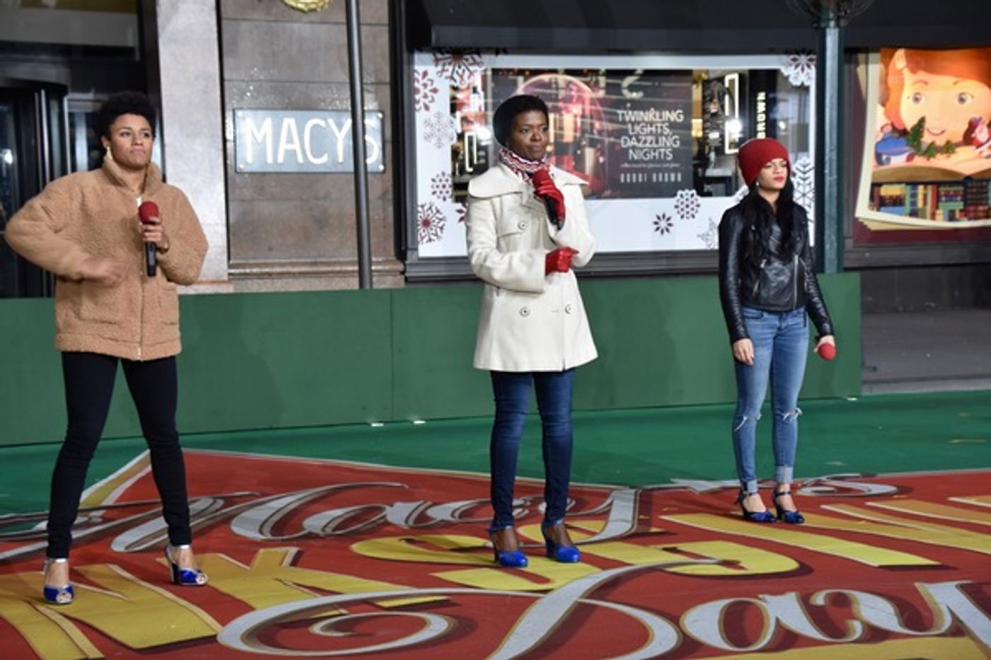 Photo Coverage: MY FAIR LADY, MEAN GIRLS & More Rehearse for Macy's Thanksgiving Day Parade! Photo Coverage: MY FAIR LADY, MEAN GIRLS & More Rehearse for Macy's Thanksgiving Day Parade! Image