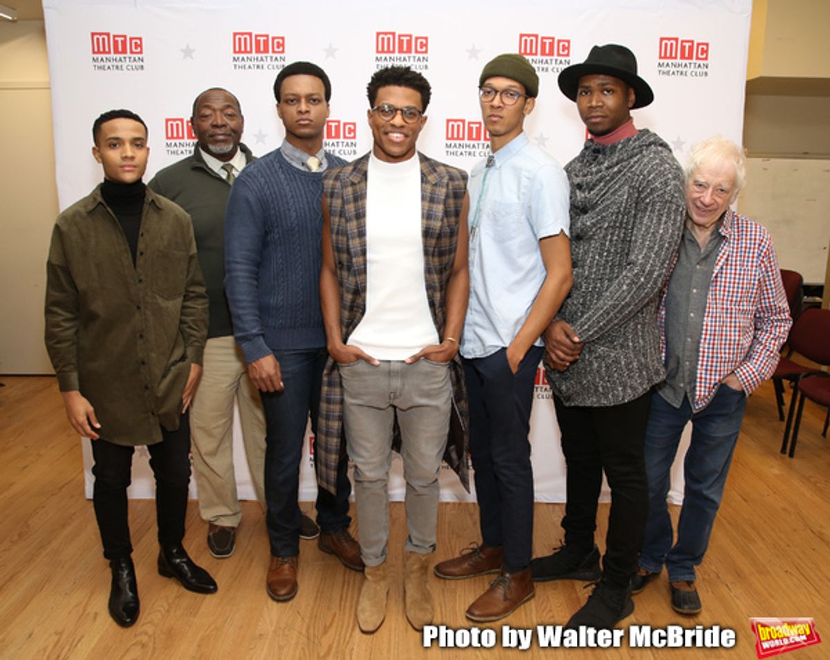 Nicholas L. Ashe, Chuck Cooper, J. Quinton Johnson, Jeremy Pope, Caleb Eberhardt, John Clay and Austin Pendleton  at 