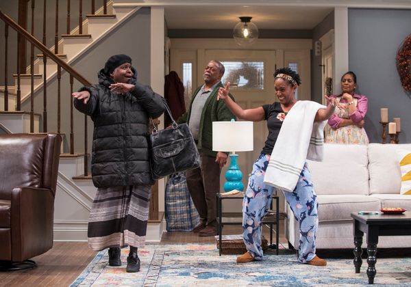 Cheryl Lynn Bruce (Anne), Cedric Young (Donald Chinyaramwira) and Celeste M. Cooper ( Photo