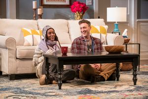 Celeste M. Cooper (Nyasha) and Luigi Sottile (Brad) Photo