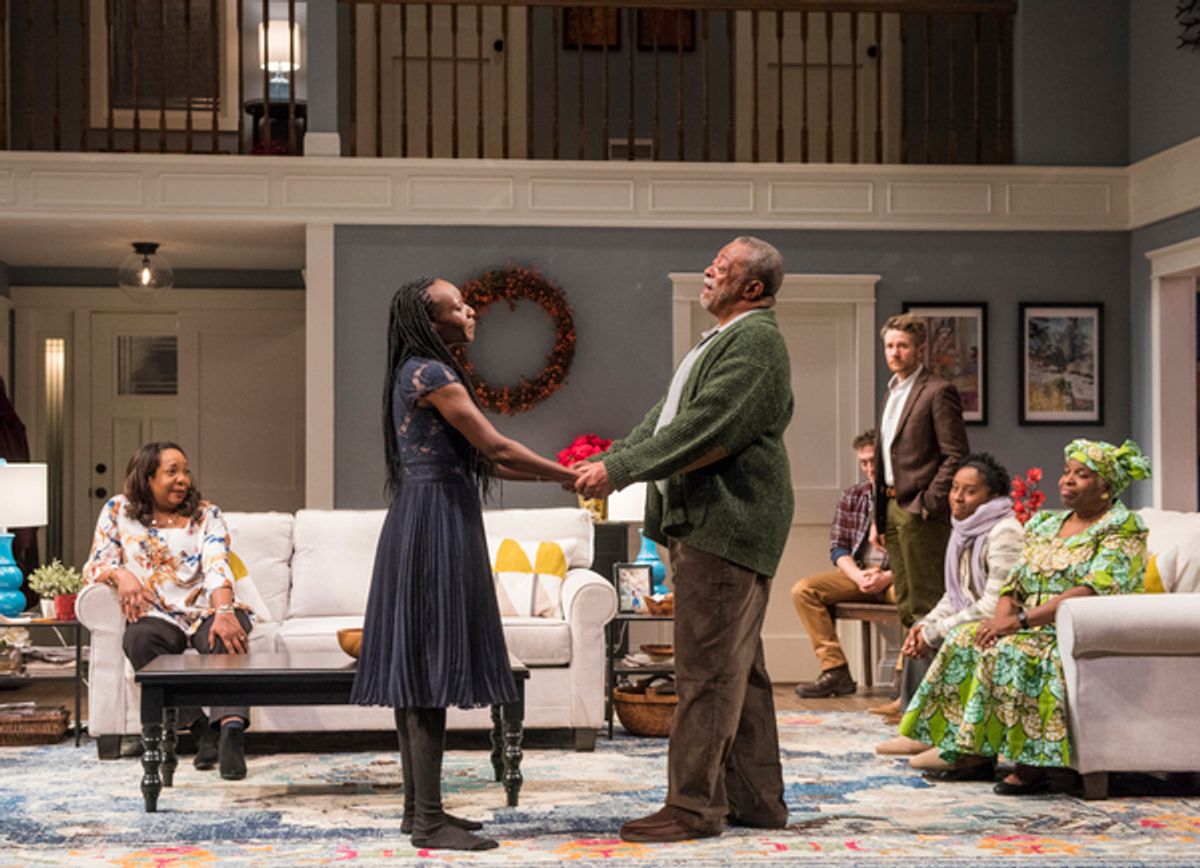 Cheryl Lynn Bruce (Anne) and Jacqueline Williams (Margaret Munyewa) at 