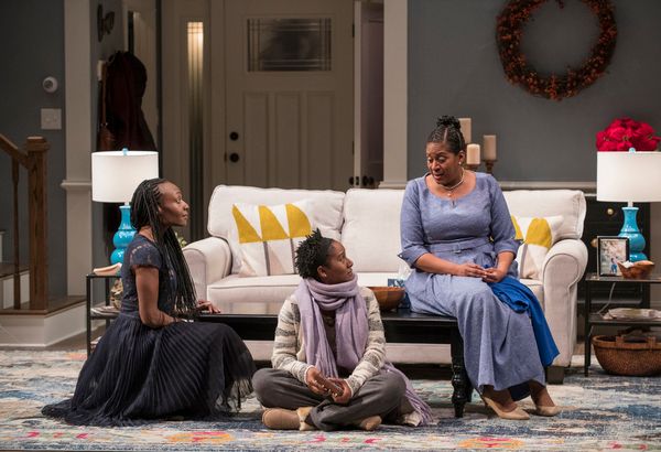 Lanise Antoine Shelley (Tendikayi), Celeste M. Cooper (Nyasha) and Ora Jones (Marvelo Photo