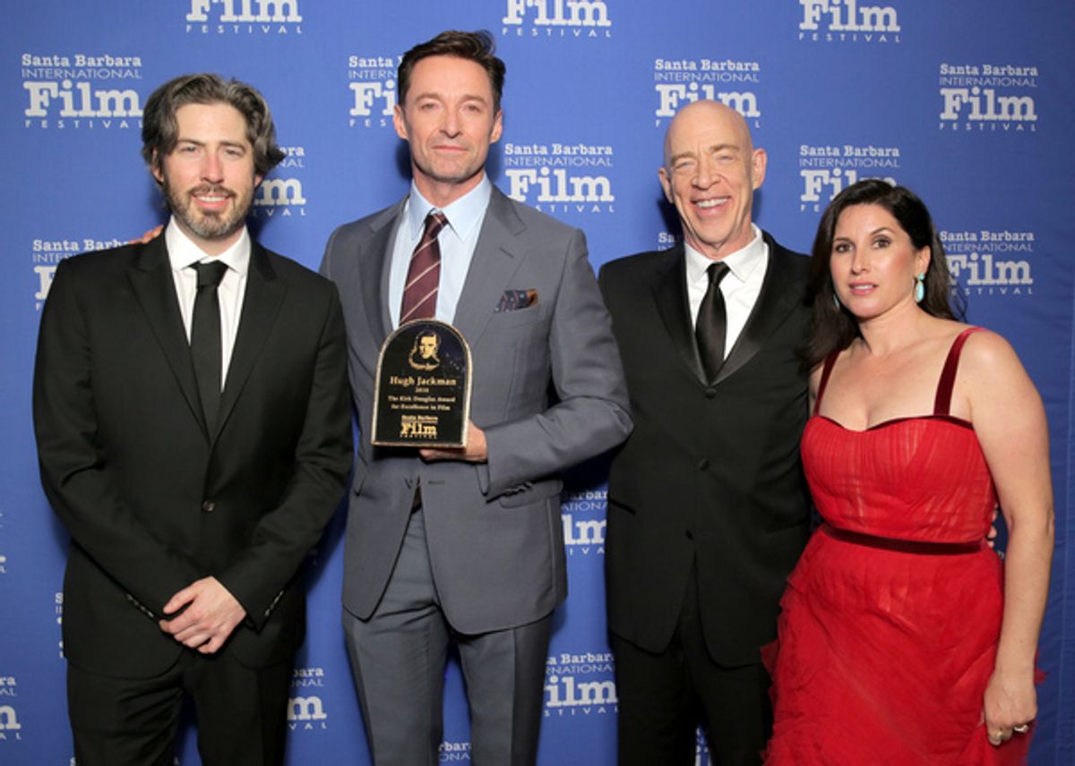 Jason Reitman, Hugh Jackman, J.K. Simmons, Setenay Osman at 