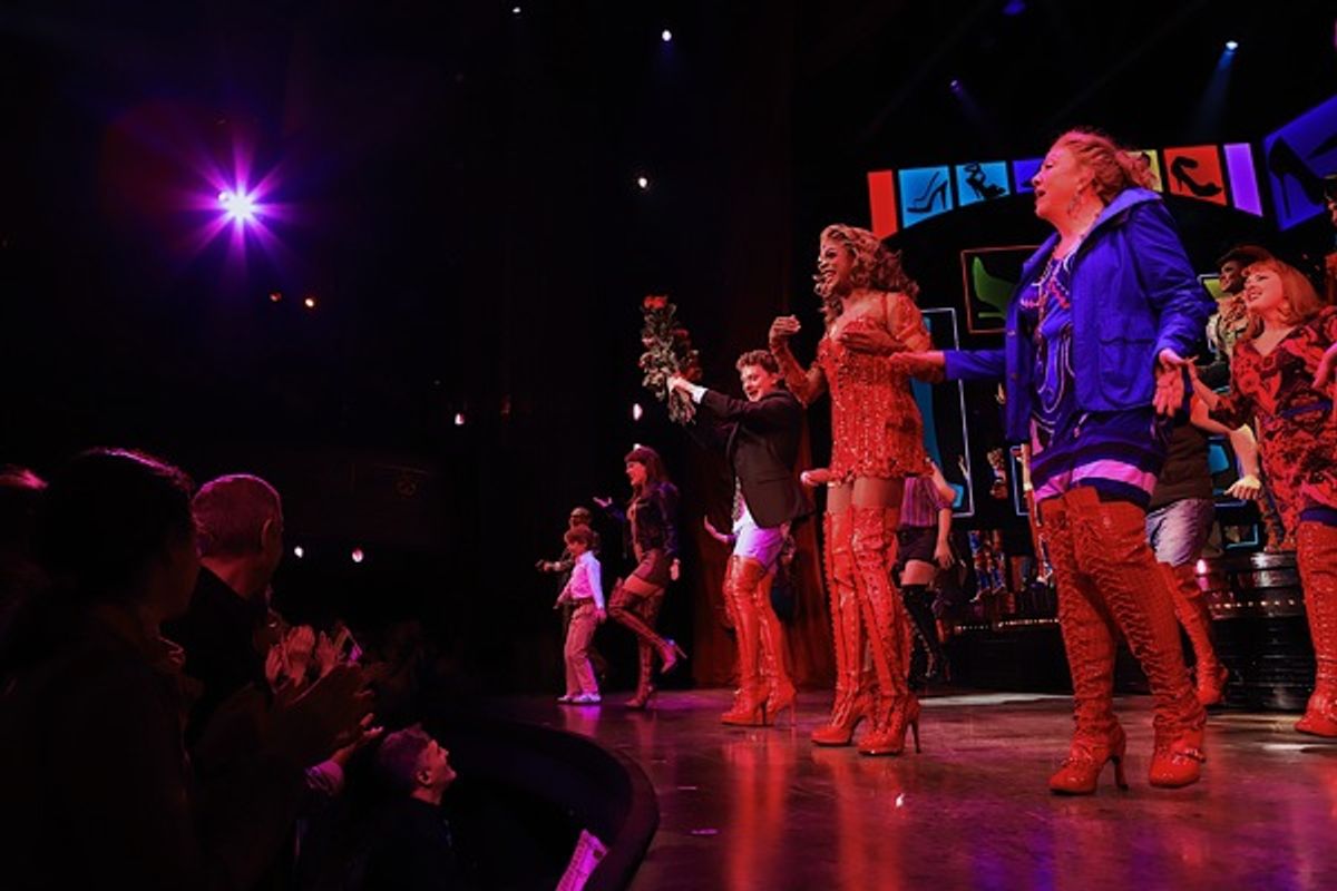 Conor Maynard and the Company of Kinky Boots at 