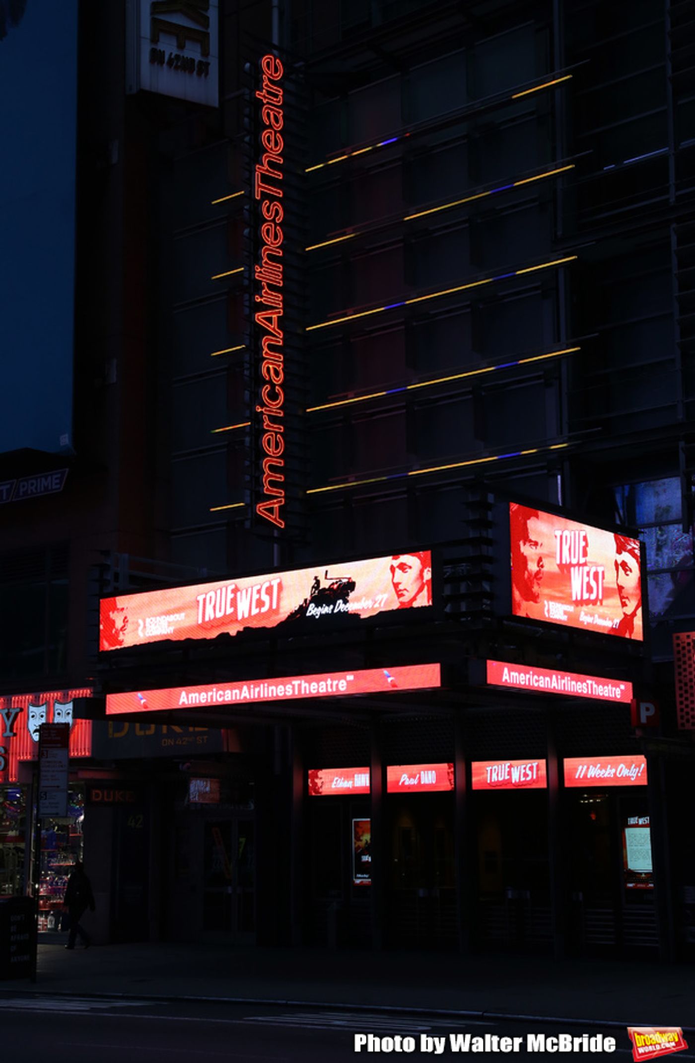Up on the Marquee: TRUE WEST, with Ethan Hawke and Paul Dano!  Image