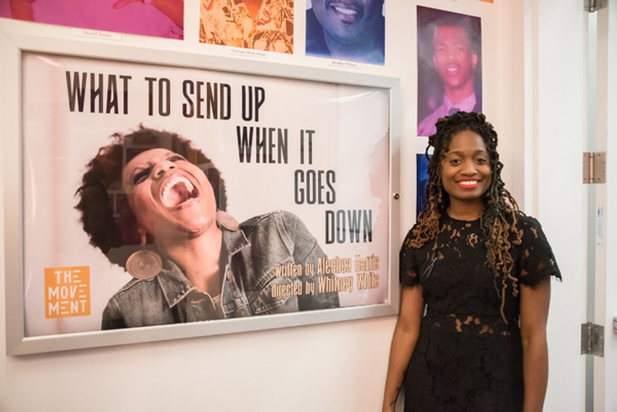 Playwright Aleshea Harris at 