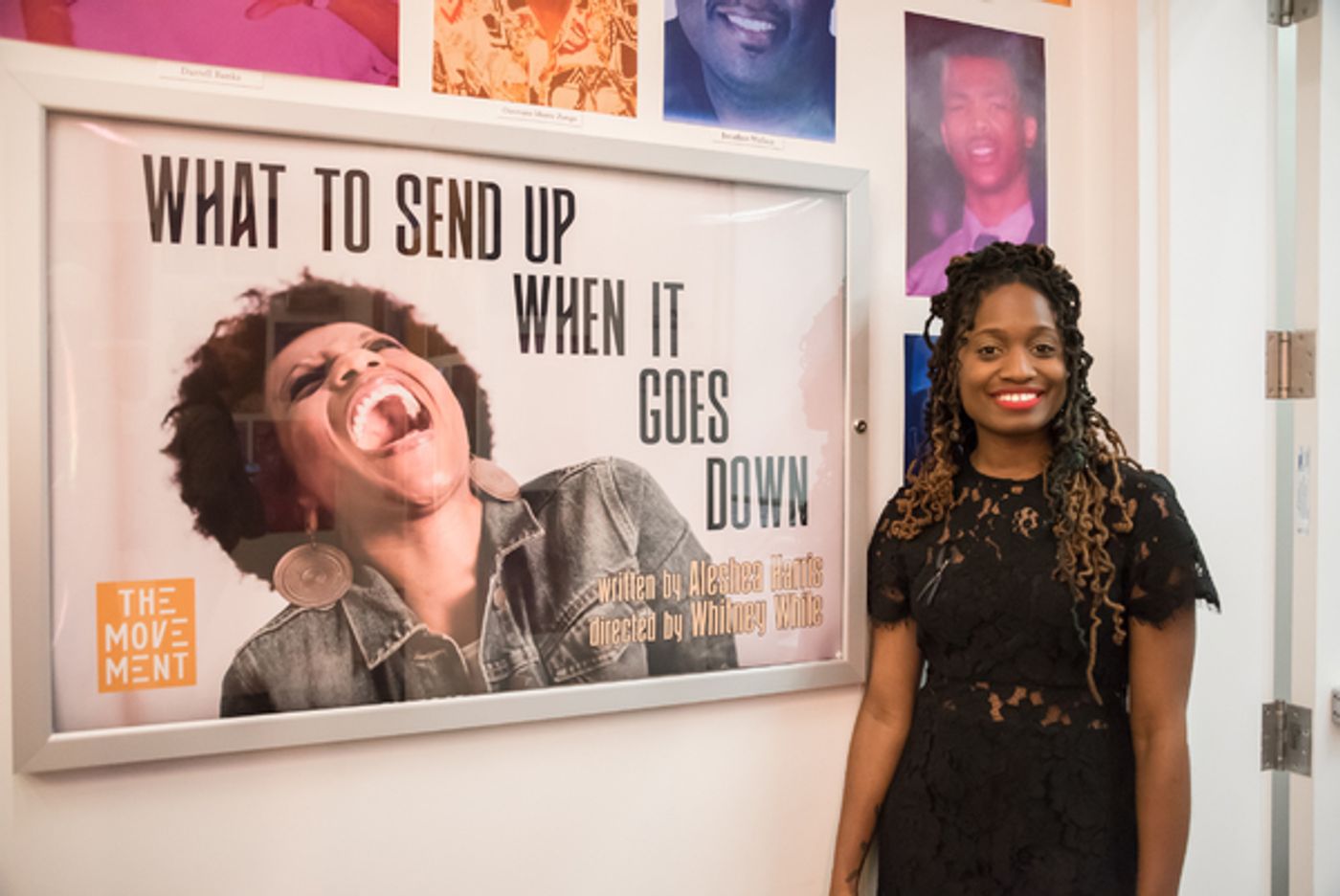 Photo Flash: Aleshea Harris's WHAT TO SEND UP WHEN IT GOES DOWN Celebrates Opening Night  Image