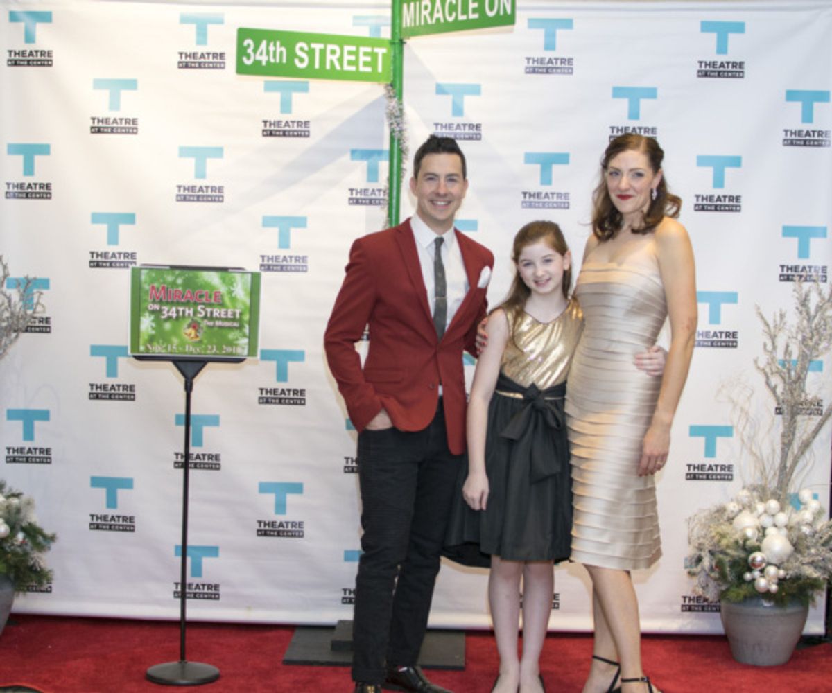 Actors Christopher Kale Jones, Courtney Jones and Stella Rose Hoyt at 