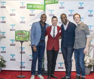 Actors Trequon Tate, Christopher Kale Jones, Chris Carter and Sam Shankman Photo