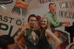 Kim Wong and Olivia Hebert @ BroadwayWorld Kim Wong and Olivia Hebert Photo