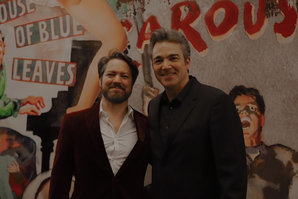 Robert Petkoff and Jon Tenney at 