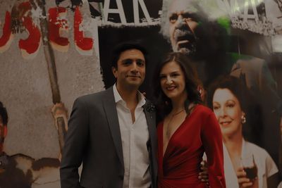 Sagar Kiran and Eleanor Handley Photo