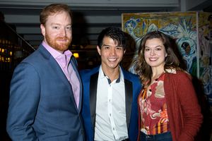 David Abeles, Telly Leung, Margo SIebert @ BroadwayWorld David Abeles, Telly Leung, Margo SIebert Photo