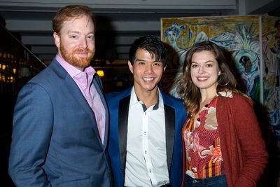 David Abeles, Telly Leung, Margo SIebert Photo