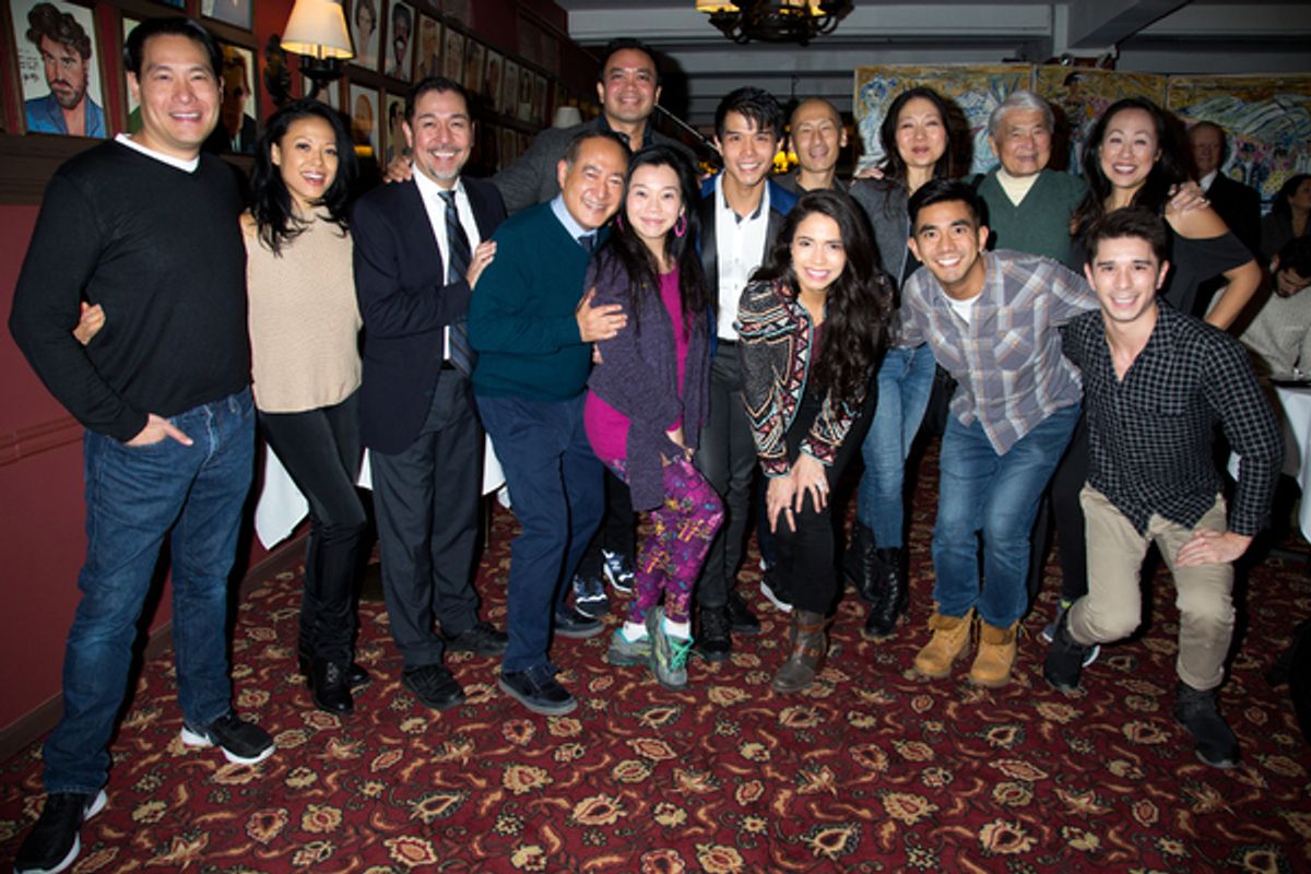 Telly Leung and friends at 