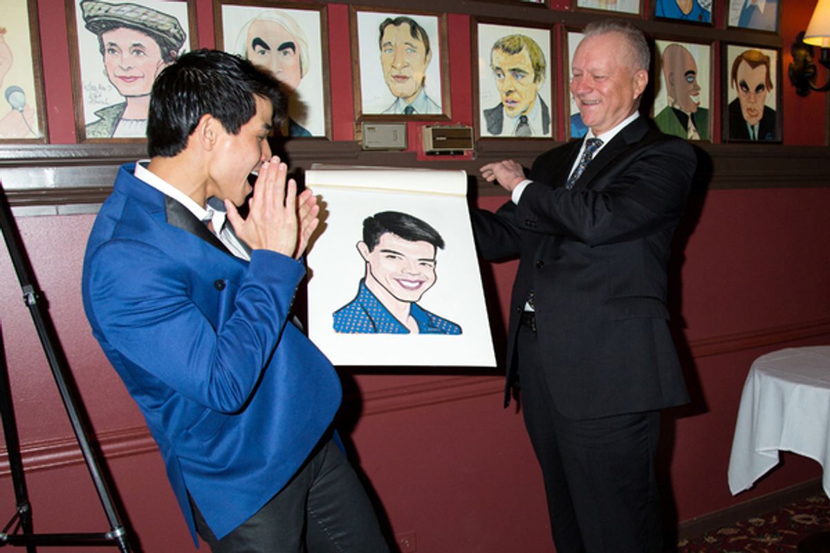 Telly Leung, Max Klimavicius at 