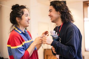 Ericka Posadas and Anthony Rickman Photo