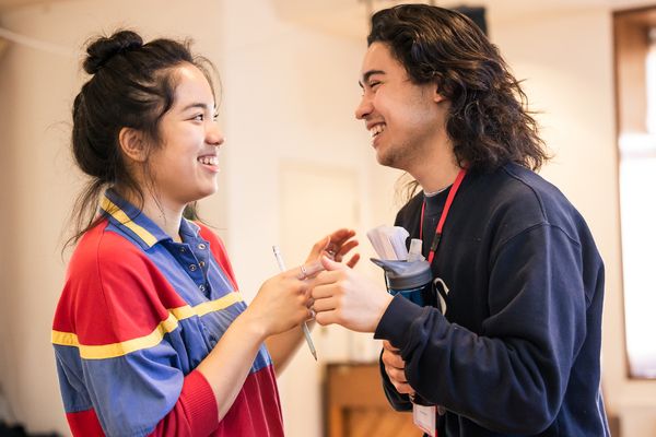 Ericka Posadas and Anthony Rickman Photo