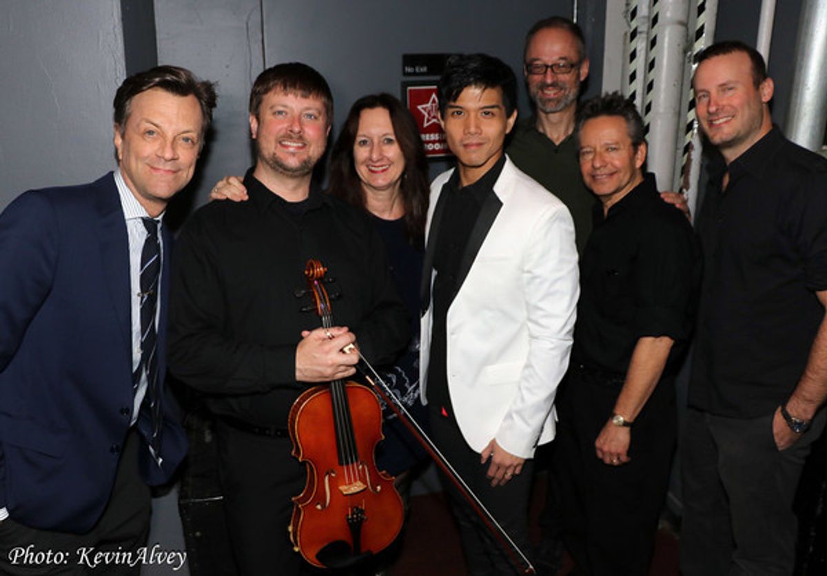 Jim Caruso, JJ Johnson, Mary Ann McSweeney, Telly Leung, Gary Adler, Brian Koonin, Michael Croiter at 