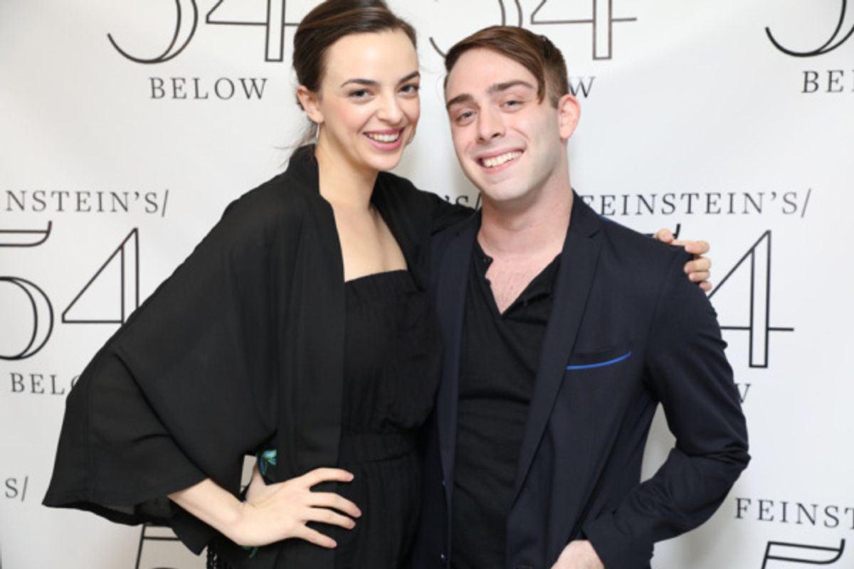 Talia Suskauer and Tucker at 