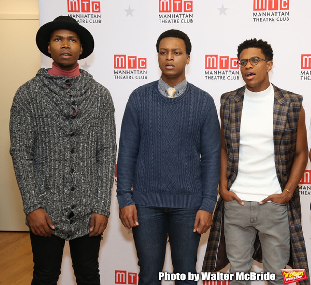 John Clay, J. Quinton Johnson and Jeremy Pope at 