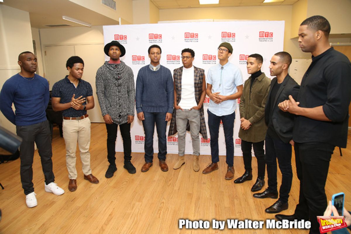 Gerald Caesar, Marcus Gladney, John Clay, J. Quinton Johnson, Jeremy Pope, Caleb Eberhardt, Nicholas L. Ashe, Jonathan Burke and Daniel Bellomy at 