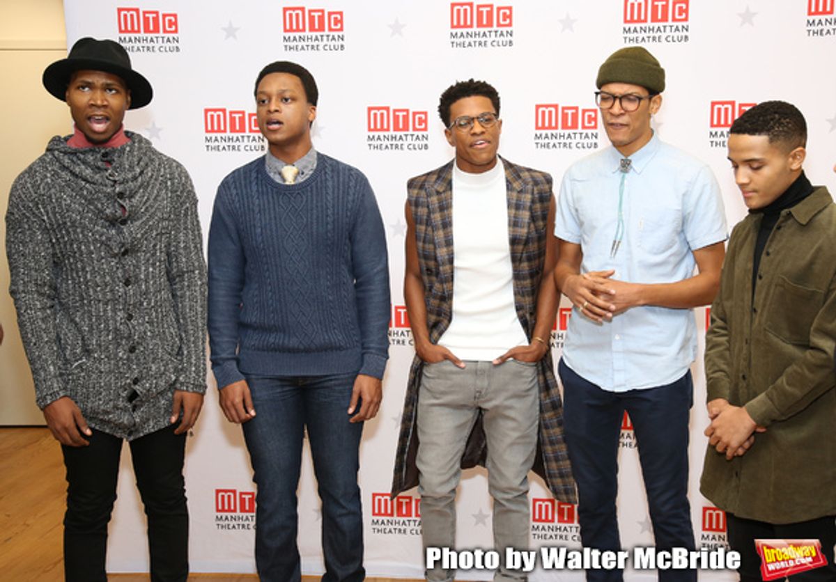 John Clay, J. Quinton Johnson, Jeremy Pope, Caleb Eberhardt and Nicholas L. Ashe  at 