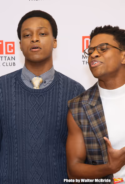 J. Quinton Johnson and Jeremy Pope Photo